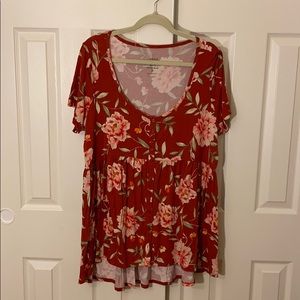 Torrid super soft high low baby doll